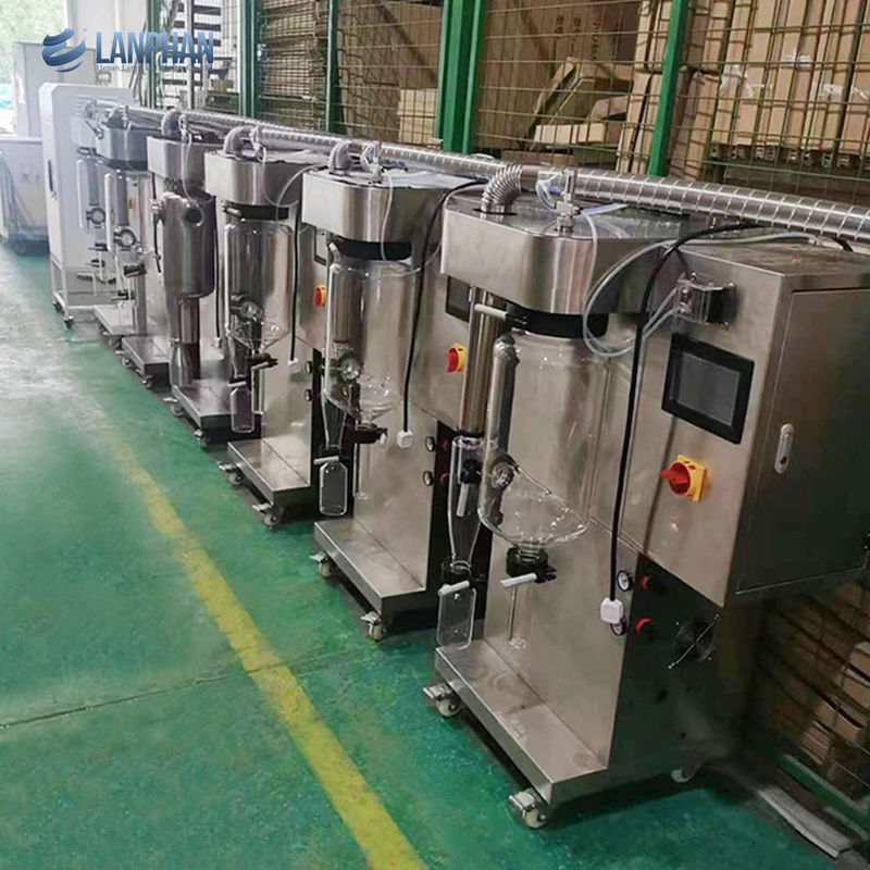 Мини-лабораторный спрейный сушильщик 2L мощность SUS304 материал 3KW мощность для кофе молоко в порошке