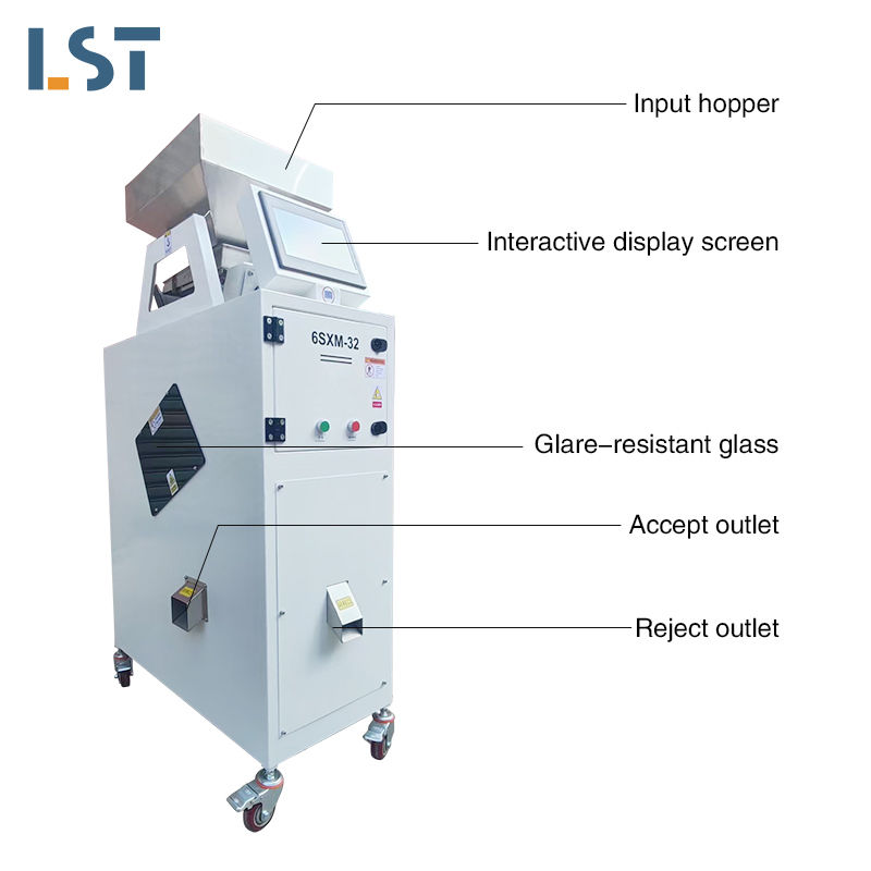Маленький сортировщик цвета персиковой жевательной резинки Кашуйский сортировщик цвета идеально подходит для малой пищевой обработки