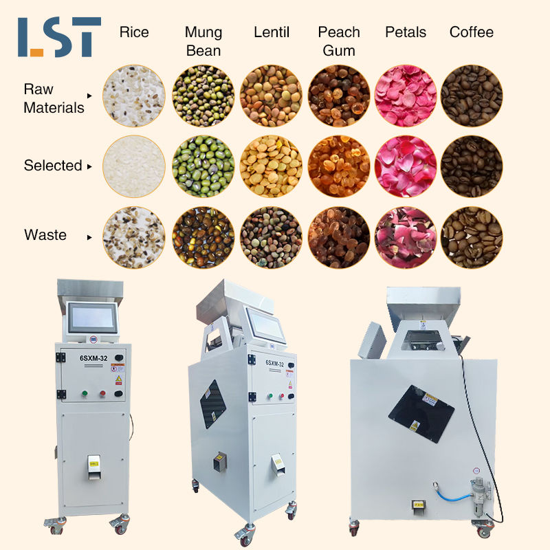 Coffee Color Sorter Corn Candy Bean Colour Selection Machine Color Sorting Machine