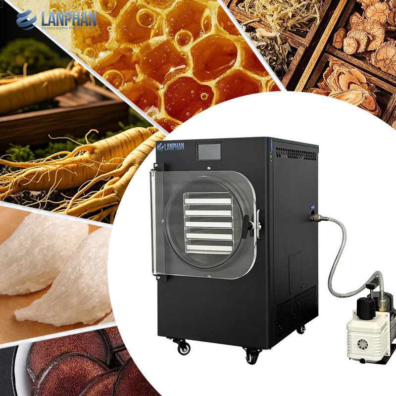 5-х лотках малых размеров нержавеющей стали морозильной сушильщик с насосом для масла для кондитерских продуктов