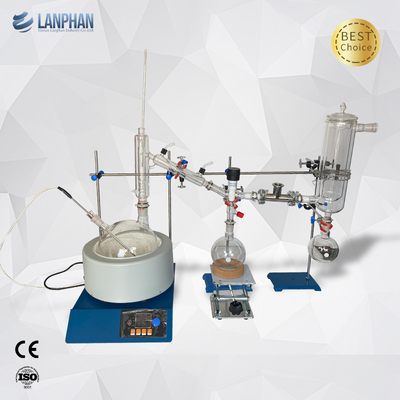 Стеклоизделие 220V 5L блока выгонки короткого пути лаборатории