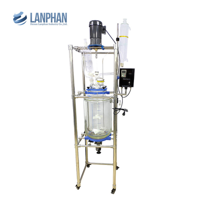 Реактор 100l 200l лаборатории кристаллизации SS304 Cbd стеклянный
